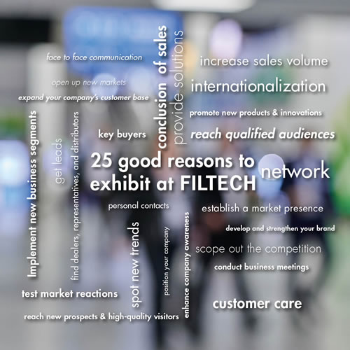 FILTECH 2024 - Reasons to Exhibit