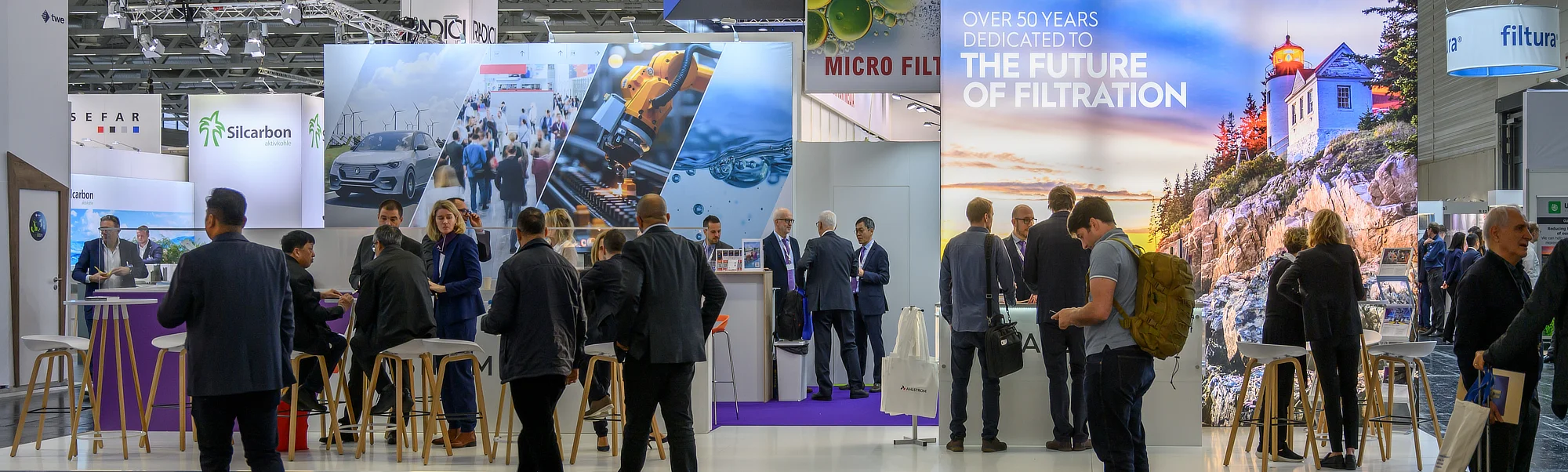 FILTECH = PLATFORM FOR THE GLOBAL FILTRATION INDUSTRY